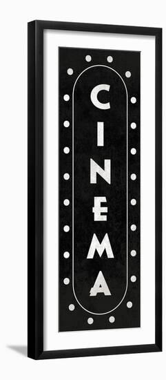 Retro Sign - Cinema-The Vintage Collection-Framed Giclee Print