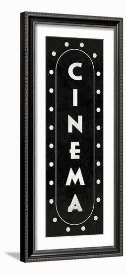 Retro Sign - Cinema-The Vintage Collection-Framed Giclee Print