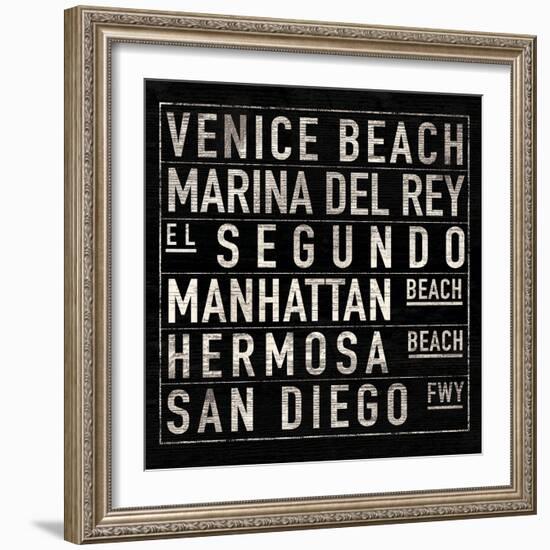 Retro Sign II-The Vintage Collection-Framed Giclee Print