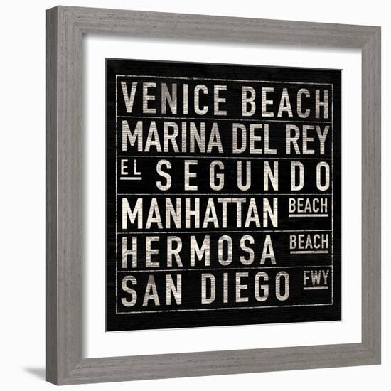 Retro Sign II-The Vintage Collection-Framed Giclee Print