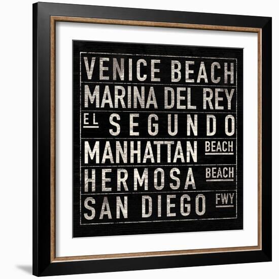 Retro Sign II-The Vintage Collection-Framed Giclee Print