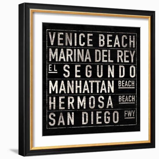 Retro Sign II-The Vintage Collection-Framed Giclee Print