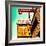 Retro Sign in USA-Salvatore Elia-Framed Photographic Print