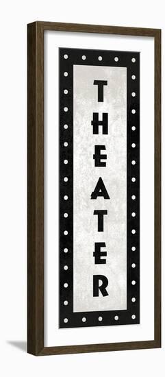 Retro Sign - Theater-The Vintage Collection-Framed Giclee Print