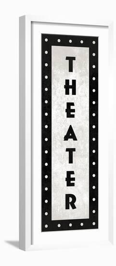 Retro Sign - Theater-The Vintage Collection-Framed Giclee Print