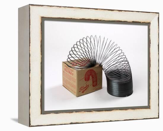 Retro Slinky Toy-null-Framed Premier Image Canvas