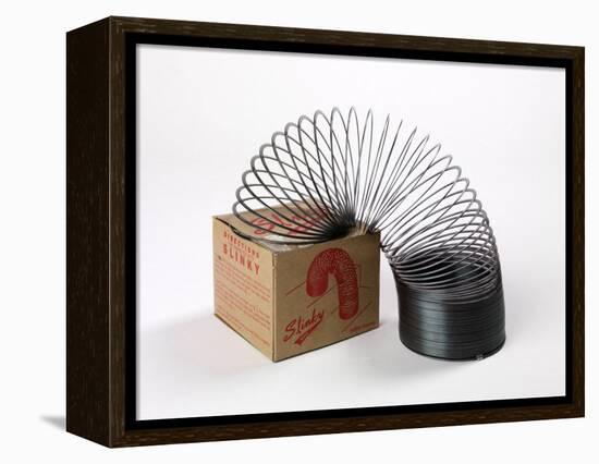 Retro Slinky Toy-null-Framed Premier Image Canvas