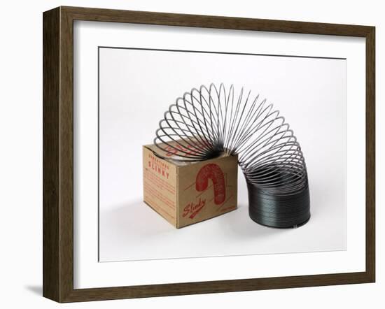 Retro Slinky Toy-null-Framed Premium Photographic Print