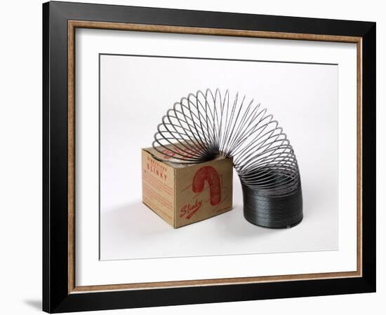 Retro Slinky Toy-null-Framed Premium Photographic Print