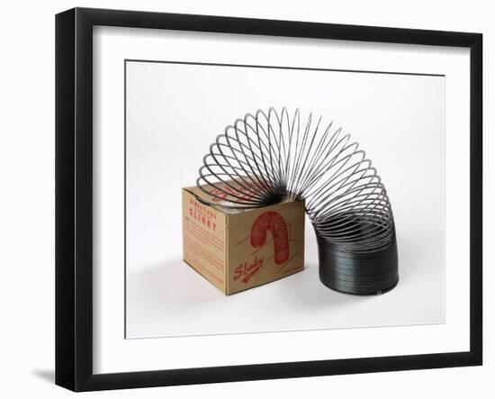 Retro Slinky Toy-null-Framed Premium Photographic Print
