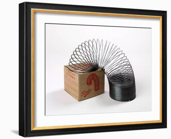 Retro Slinky Toy-null-Framed Premium Photographic Print