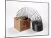 Retro Slinky Toy-null-Mounted Photographic Print