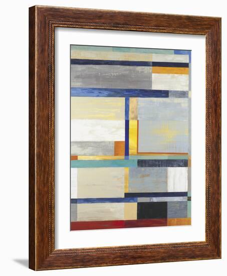 Retro Spectrum-Liz Jardine-Framed Art Print