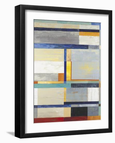 Retro Spectrum-Liz Jardine-Framed Art Print