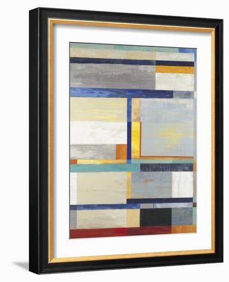 Retro Spectrum-Liz Jardine-Framed Art Print