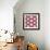 Retro Squares Pattern-null-Framed Giclee Print displayed on a wall