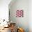 Retro Squares Pattern-null-Mounted Giclee Print displayed on a wall
