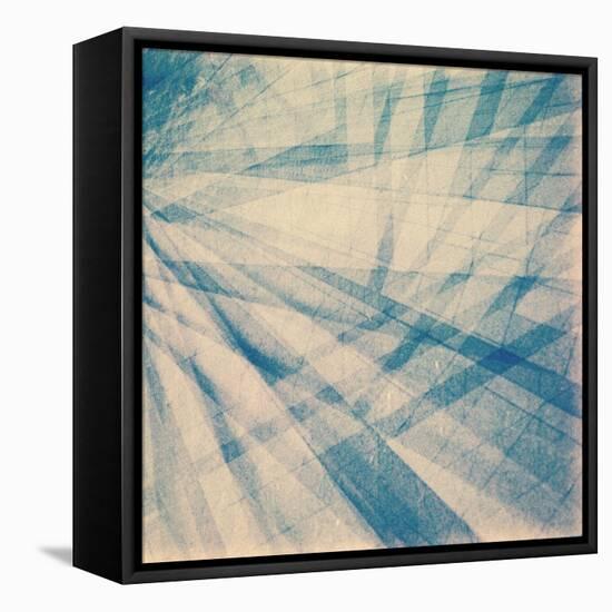 Retro Style Film Strip Multi Exposition Texture-donatas1205-Framed Stretched Canvas