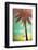 Retro Styled Hawaiian Palm Tree-Mr Doomits-Framed Photographic Print