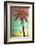 Retro Styled Hawaiian Palm Tree-Mr Doomits-Framed Photographic Print