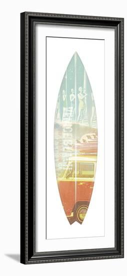 Retro Surf - Adventure-Rufus Coltrane-Framed Giclee Print