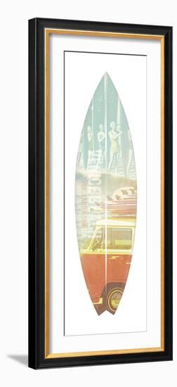 Retro Surf - Adventure-Rufus Coltrane-Framed Giclee Print