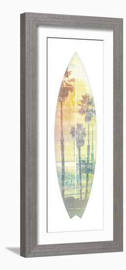 Retro Surf - Escape-Rufus Coltrane-Framed Giclee Print