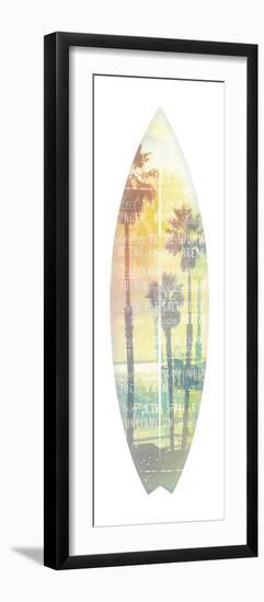 Retro Surf - Escape-Rufus Coltrane-Framed Giclee Print