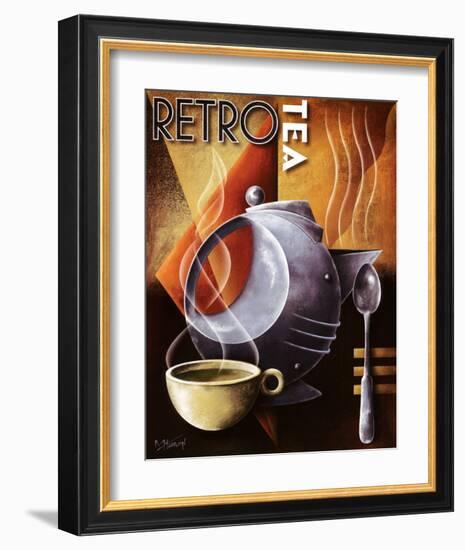 Retro Tea-Michael L^ Kungl-Framed Art Print