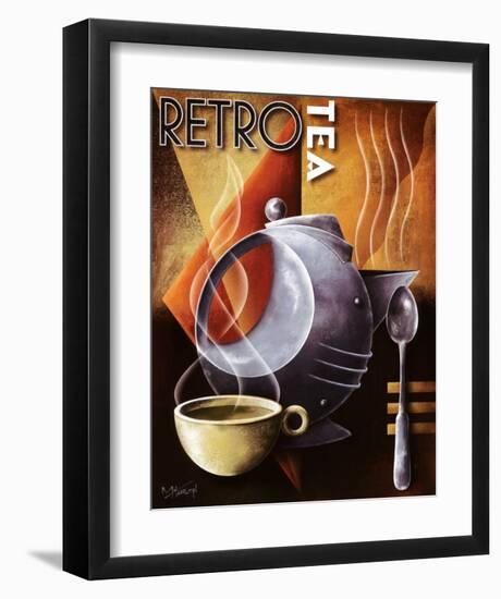 Retro Tea-Michael L^ Kungl-Framed Art Print