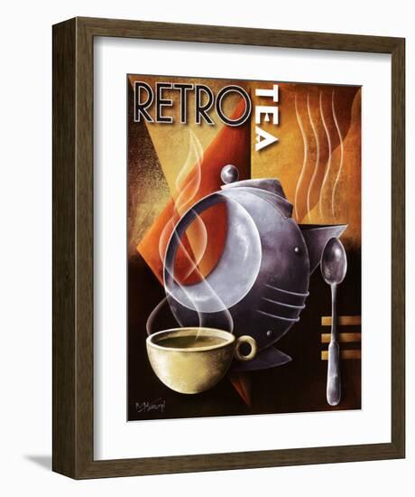 Retro Tea-Michael L^ Kungl-Framed Art Print