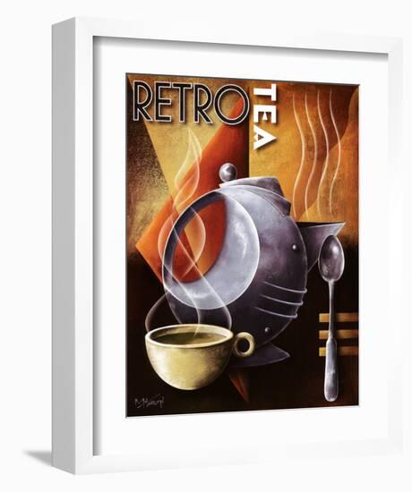 Retro Tea-Michael L^ Kungl-Framed Art Print