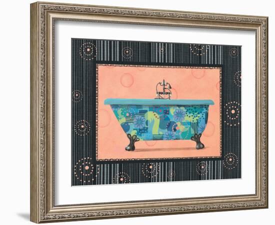 Retro Tub II-Pamela Desgrosellier-Framed Art Print