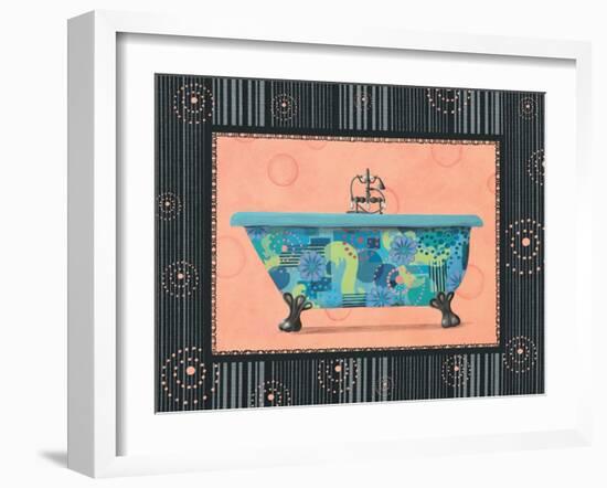 Retro Tub II-Pamela Desgrosellier-Framed Art Print