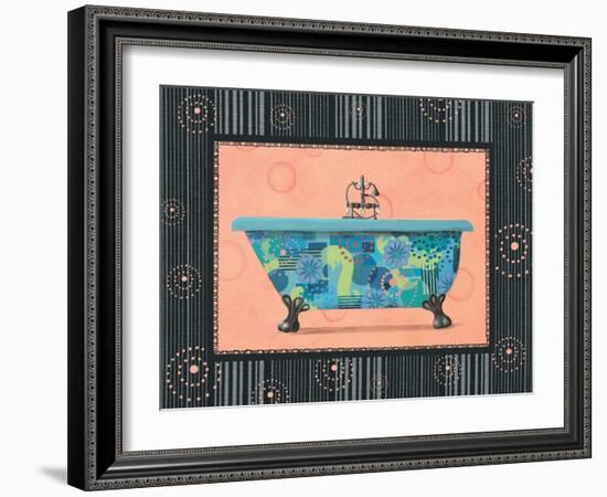 Retro Tub II-Pamela Desgrosellier-Framed Art Print