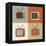 Retro Tv Set Icons-YasnaTen-Framed Stretched Canvas