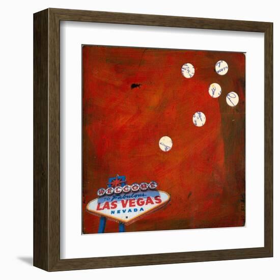 Retro Vegas-Jan Weiss-Framed Art Print