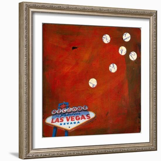 Retro Vegas-Jan Weiss-Framed Art Print