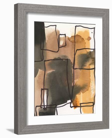 Retro Vibe I-Samuel Dixon-Framed Art Print