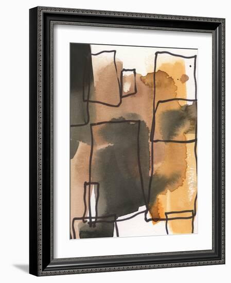 Retro Vibe I-Samuel Dixon-Framed Art Print