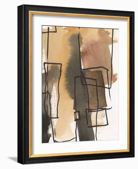 Retro Vibe III-Samuel Dixon-Framed Art Print