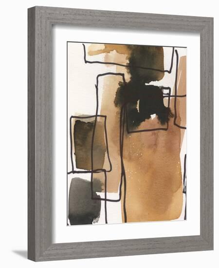 Retro Vibe IV-Samuel Dixon-Framed Art Print