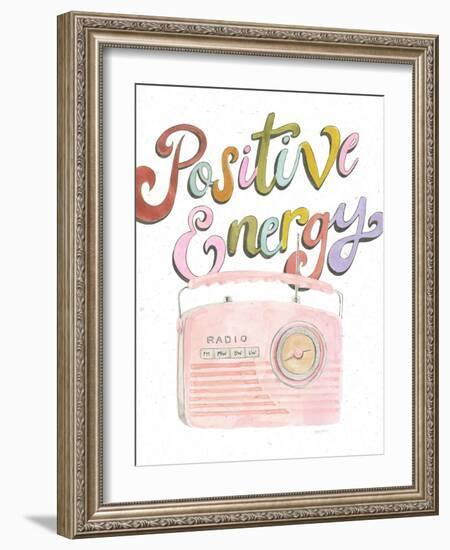 Retro Vibes I-Jenaya Jackson-Framed Art Print