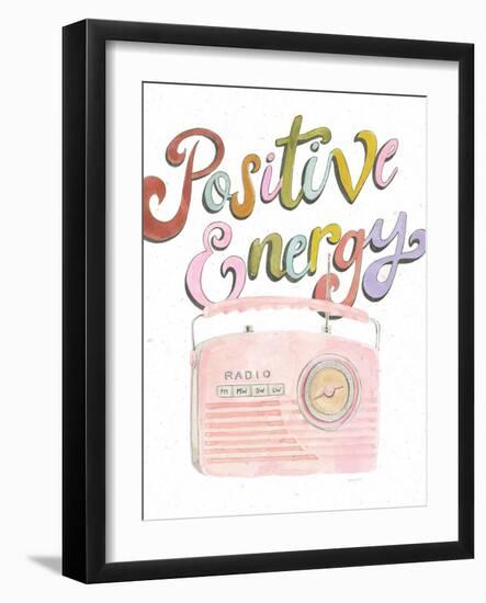 Retro Vibes I-Jenaya Jackson-Framed Art Print