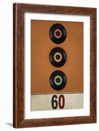 Retro Vinyl I-Sidney Paul & Co.-Framed Art Print