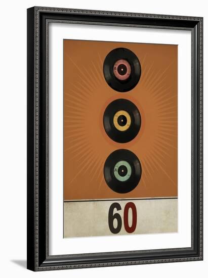 Retro Vinyl I-Sidney Paul & Co.-Framed Art Print