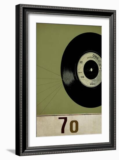 Retro Vinyl II-Sidney Paul & Co.-Framed Art Print