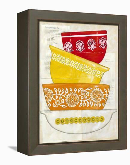 Retro Ware I-Chariklia Zarris-Framed Stretched Canvas