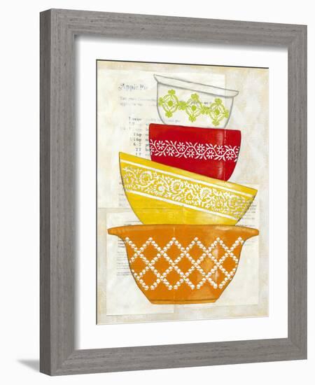 Retro Ware II-Chariklia Zarris-Framed Art Print