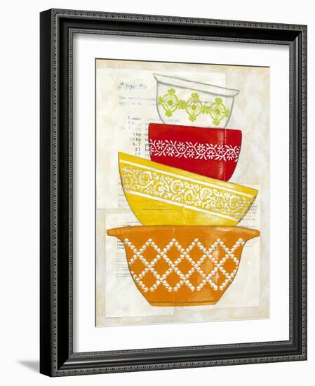 Retro Ware II-Chariklia Zarris-Framed Art Print